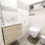 Mondiaz OLAN Toiletmeubel 60x30x40cm met 1 kraangaten 1 lades light brown grey mat Wastafel Lex midden Solid Surface Wit FK75342729 - Thumbnail 5