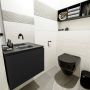 Mondiaz OLAN Toiletmeubel 60x30x40cm met 0 kraangaten 1 lades urban mat Wastafel Lex midden Solid Surface Zwart FK75342788 - Thumbnail 5