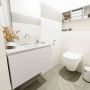 Mondiaz OLAN Toiletmeubel 80x30x40cm met 0 kraangaten 1 lades linen mat Wastafel Lex midden Solid Surface Wit FK75342620 - Thumbnail 5