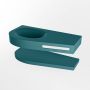 Mondiaz RIVA badmeubelsets 100x50x5.8cm 0 lades Smag mat 0 kraangaten 1 wasbak links Smag solid surface RIVA-D10105 - Thumbnail 4