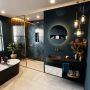 Mondiaz RIVA badmeubelsets 120x50x30cm 1 lade MDF carrara mat push to open 0 kraangaten 1 wasbak links Urban solid surface RIVA10349 - Thumbnail 4