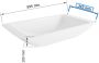 Mondiaz Topi waskom 59.5x34.5x10cm rechthoek opbouw Solid Surface Cale Cale M80180CaleCale - Thumbnail 4