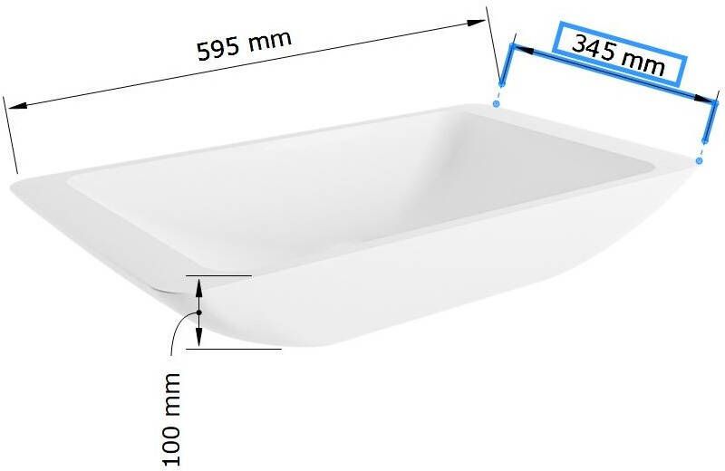 Mondiaz Topi waskom 60cm Smag Smag