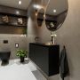 Mondiaz TURE Toiletmeubel 120x23x50cm met 0 kraangaten 2 deuren urban mat Wastafel Eden links Solid Surface Zwart FK75341416 - Thumbnail 4