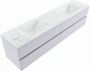 Mondiaz VICA-DLUX 200cm badmeubel onderkast Cale 4 lades. Inbouw wastafel CLOUD dubbel zonder kraangat kleur Opalo. - Thumbnail 2