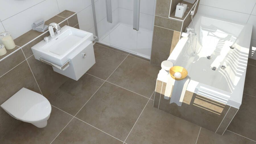 Rak Surface tegel 20x20cm Clay Mat