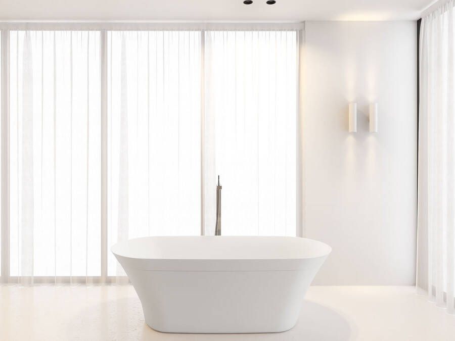 Riho Barca vrijstaand bad 170x79cm Solid Surface mat wit