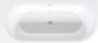 Riho Desire hoekbad 184x84cm Hoekopstelling links met LED-plint Sparkle met chromen badvuller acryl Wit zwart velvet B087010220 - Thumbnail 3