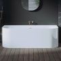 Riho Devotion back-to-wall whirlpool bad 180x80cm glans wit Sparkle Mood - Thumbnail 4