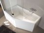 Riho Geta inbouw hoekbad met ligzijde en hoek links 170x90cm glans wit acryl - Thumbnail 6