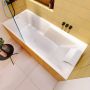 Riho Still Shower inbouw douchebad 180x80cm acryl wit LED kussen rechts - Thumbnail 2