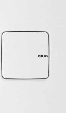 Riho Still Smart inbouw hoekbad 170x110cm acryl wit links