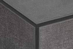 Schluter Jolly-AC tegelprofiel L=300cm H=10mm mat grafietzwart