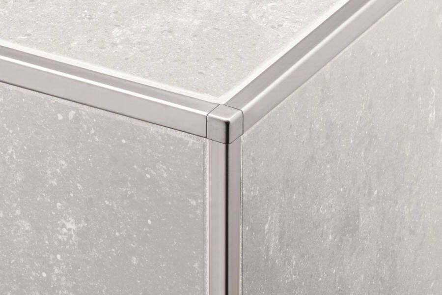 Schluter Quadec-A ED buitenhoek H=11mm mat aluminium