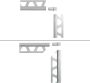 Schluter Quadec-A ED buitenhoek H=12 5mm donker antraciet - Thumbnail 2