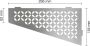 Schluter Shelf-E-S3 planchet 29.5x15.4x0.5cm inbouw Perforatie: Curve gecoat donker antraciet ses3d6tsda - Thumbnail 4