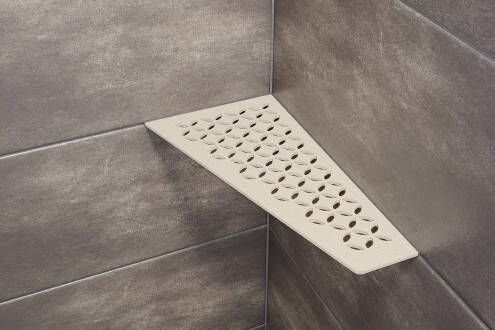 Schluter Shelf-E-S3 hoekplanchet 29 5x15 4cm Floral ivoor