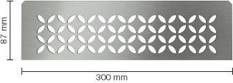 Schluter Shelf-N-S1 planchet 30x8 7cm voor Kerdi-Board nissen Curve steengrijs