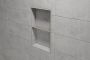 Schluter Shelf-N-S1 planchet 30x8.7x0.5cm inbouw Rechthoek Perforatie: Floral gecoat steengrijs sns1d5tssg - Thumbnail 3