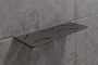 Schluter Shelf-W-S1 planchet 30x11.5x0.5cm inbouw Rechthoek Perforatie: Curve gecoat donker antraciet sws1d6tsda - Thumbnail 3