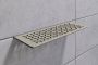 Schluter Shelf-W-S1 planchet 30x11.5x0.5cm inbouw Rechthoek Perforatie: Floral gecoat steengrijs sws1d5tssg - Thumbnail 3
