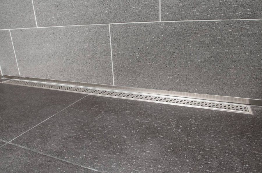 Schluter Showerprofile-R wandaansluitprofiel RVS H=33-45mm L=140cm