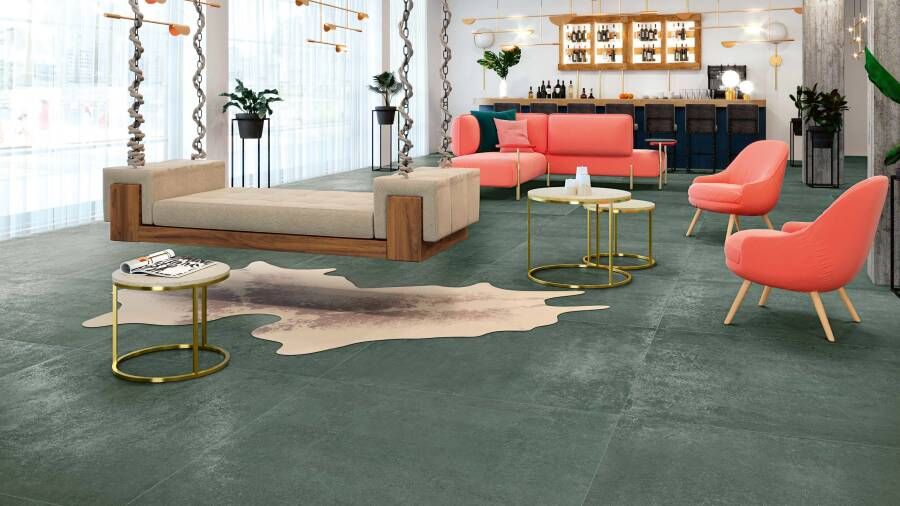 Serenissima Studio 50 tegel 100x100cm Carpet Verderame
