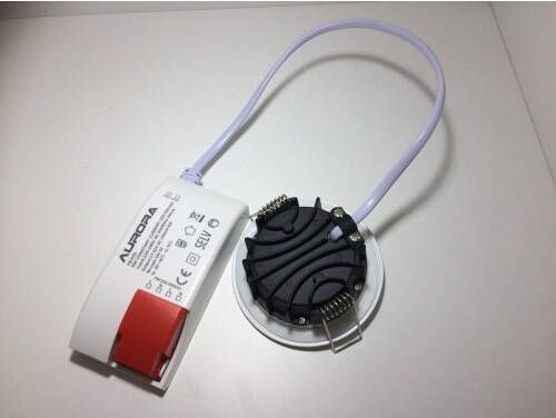 Solar Light RTpro inbouwspot IP65 3000K geborsteld nikkel