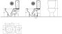 GEBERIT Sphinx E-Con keramisch reservoir voor closetcombinatie met dubbele spoeling wit SZ501700000 - Thumbnail 3