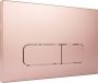 Starbluedisc Mocha bedieningsplaat voor Geberit UP100 UP320 reservoir rose gold 131.538.155 - Thumbnail 3