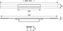 TECE drainprofile doucheprofiel zonder afvoer 100cm RVS Geborsteld RVS - Thumbnail 2