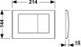 TeCe Planus bedieningsplaat voor duospoeltechniek mat wit 9.240.322 - Thumbnail 4