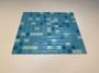 The Mosaic Factory Amsterdam mozaïektegel 32.2x32.2cm wand en vloertegel Vierkant Glas Blue mix Mat GM57 - Thumbnail 4