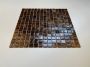 The Mosaic Factory Amsterdam mozaïektegel 32.2x32.2cm wand en vloertegel Vierkant Glas Brown glans GMG451 - Thumbnail 4