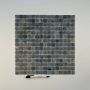 The Mosaic Factory Amsterdam mozaïektegel 32.2x32.2cm wand en vloertegel Vierkant Glas Medium Grey glans GMG651 - Thumbnail 3