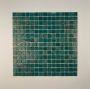 The Mosaic Factory Amsterdam mozaïektegel 32.2x32.2cm wand en vloertegel Vierkant Glas Turquoise glans GMG767 - Thumbnail 3