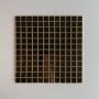 The Mosaic Factory Barcelona mozaiektegel 2 3x2 3x0 6cm vierkant geglazuurd porselein wand voor binnen en buiten vorstbestendig goud metallic AF23GD - Thumbnail 4
