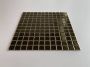 The Mosaic Factory Barcelona mozaiektegel 2 3x2 3x0 6cm vierkant geglazuurd porselein wand voor binnen en buiten vorstbestendig goud metallic AF23GD - Thumbnail 5