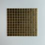 The Mosaic Factory Barcelona mozaiektegel 2.3x2.3x0.6cm vierkant geglazuurd porselein wand mat goud metallic AM23GD - Thumbnail 5