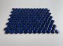 The Mosaic Factory Barcelona mozaïektegel 26x30cm wandtegel Zeshoek Hexagon Porselein Cobalt Blue Glans AFH23700 - Thumbnail 2