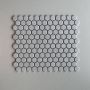 The Mosaic Factory Barcelona mozaïektegel 26x30cm wand en vloertegel Zeshoek Hexagon Porselein White Mat AMH23010 - Thumbnail 3