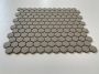 The Mosaic Factory London mozaïektegel 26x30cm wand en vloertegel Zeshoek Hexagon Porselein Grey Mat LOH2029 - Thumbnail 3