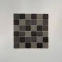The Mosaic Factory London Mozaïektegel 4.8x4.8x0.6cm vloertegel binnen buiten vierkant keramiek donker grijs Mix LO10MIX1 - Thumbnail 4