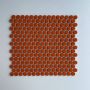 The Mosaic Factory Venice mozaïektegel 31.5x29.4cm wandtegel Rond Porselein Orange glans VKN060 - Thumbnail 3