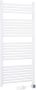 Thermrad Tone-E elektrische handdoekradiator 120x55cm 600W wit RAL 9016 - Thumbnail 2