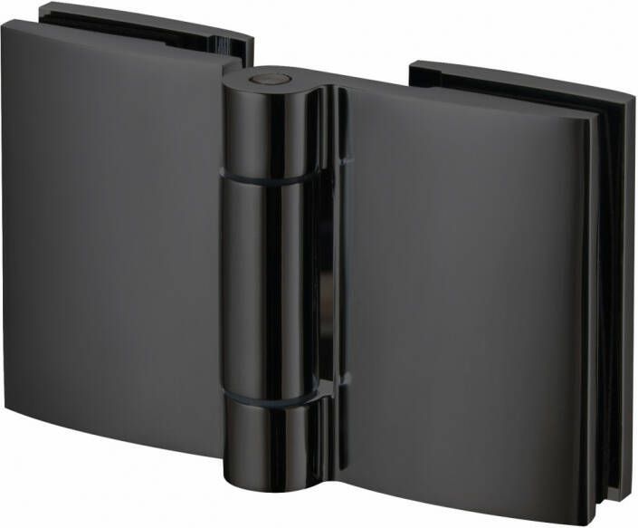 Van Rijn Products ST05350 douchecabine zij-instap 100x100cm mat zwart
