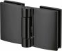 Van Rijn Products ST05350 douchecabine zij-instap 100x100cm mat zwart - Thumbnail 2