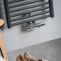 Vasco Bathline BB designradiator 500x1714mm 823W Antraciet (M301) 111030500171410080301-2800 - Thumbnail 5