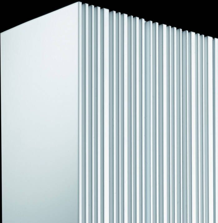 Vasco Bryce Mono radiator 15x180cm 586W wit S600 structuurlak