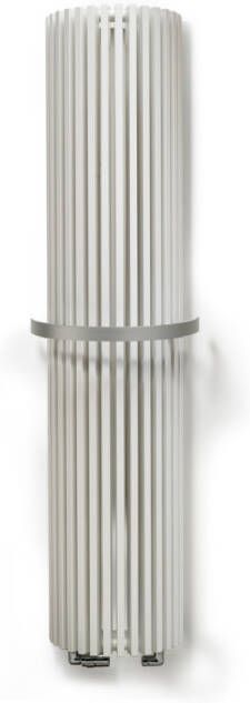 Vasco Carre CR-O halfrond radiator 35x180cm 1528W wit RAL 9016